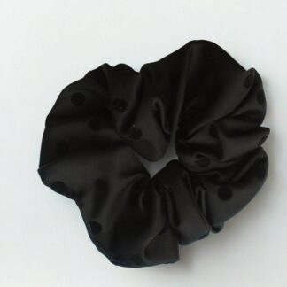 Vintage Dot Scrunchies
