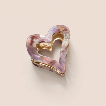 Heart Shape Hair Claws - Image 2