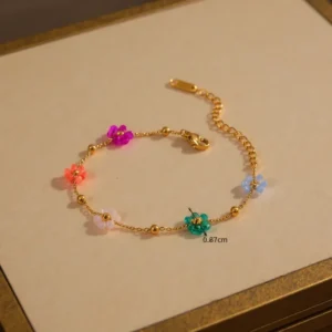 Sunflower Beads Bracelet